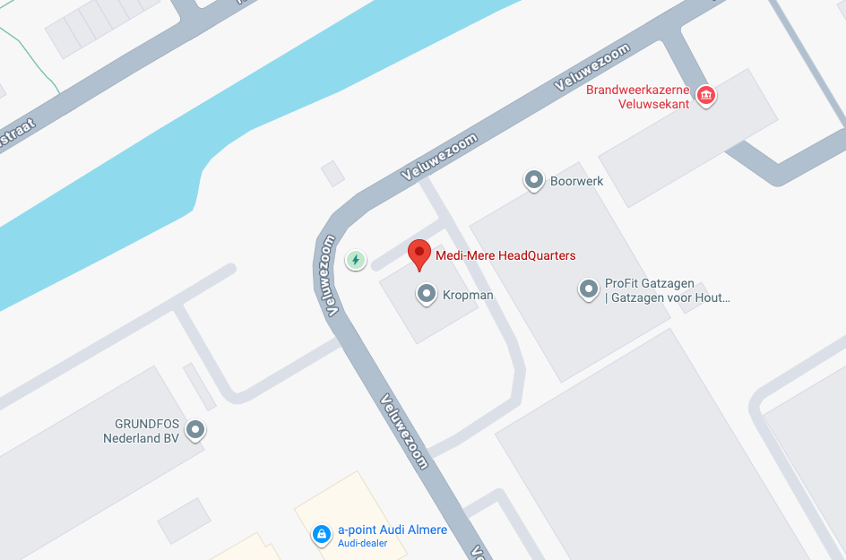 Kaartweergave van locatie